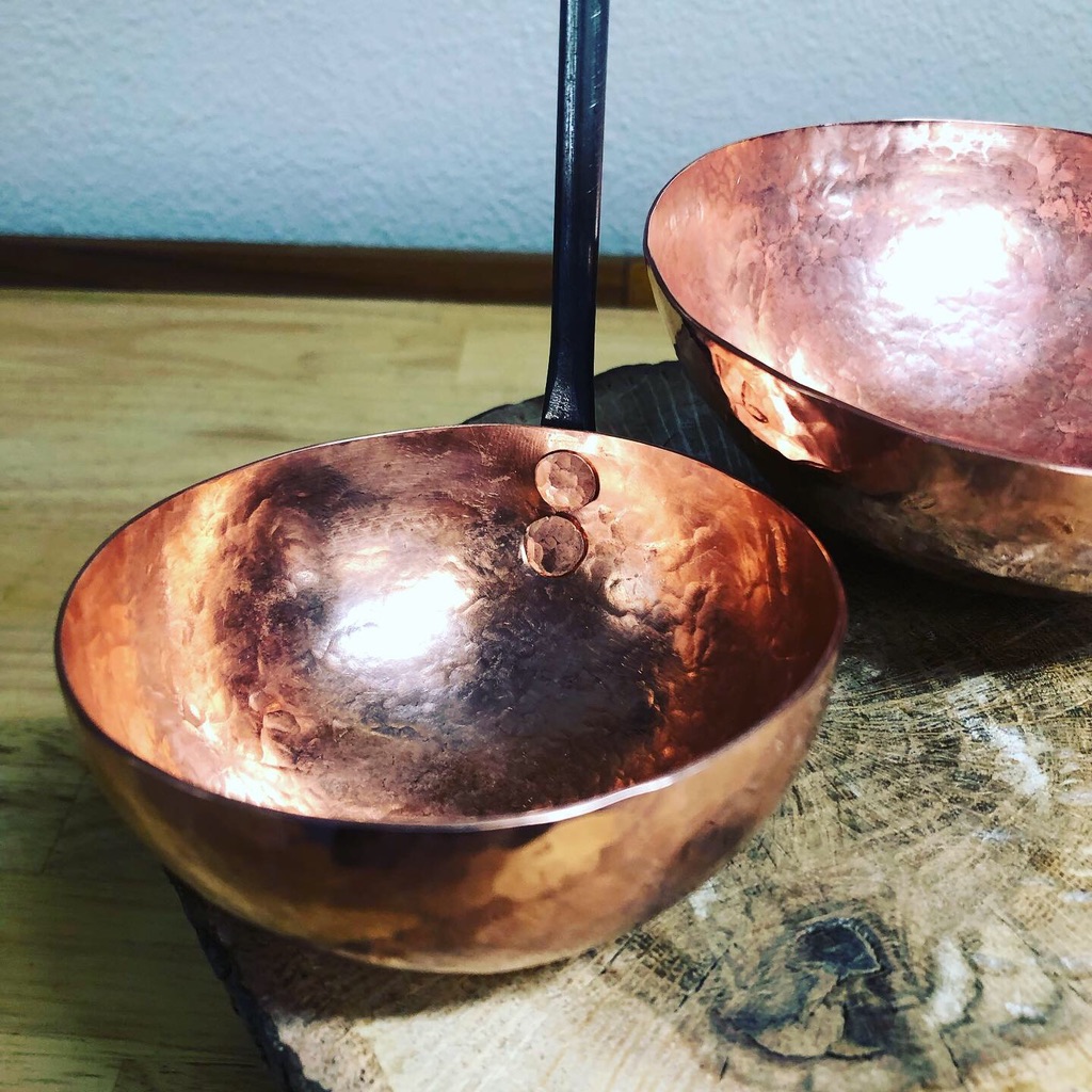 bronze metal bowl