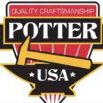 A logo for potter usa, which is an american company.